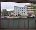 verglaster Balkon