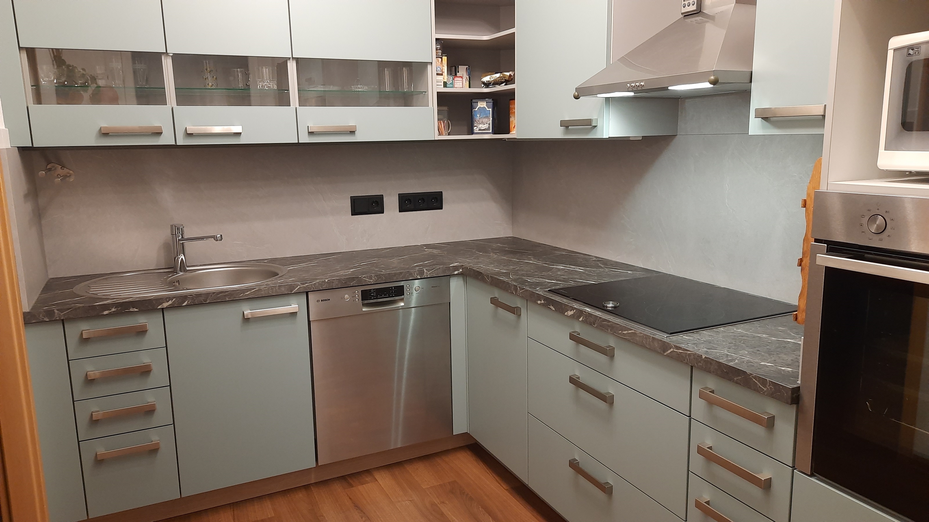 1. Ansicht vom Fenster